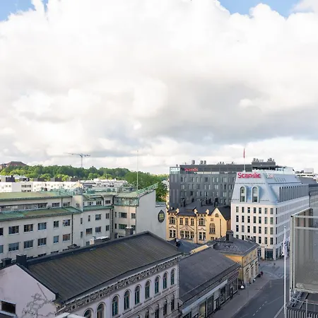 Lägenhet Penthouse Studio In The Heart Of Downtown Turku! Åbo